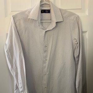 Used like new printed cotton Men slim fit size S